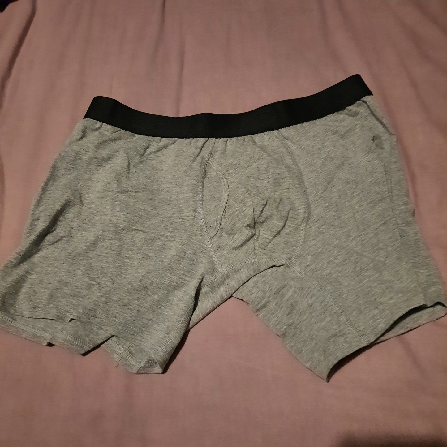 Grey Boxers (longer leg)